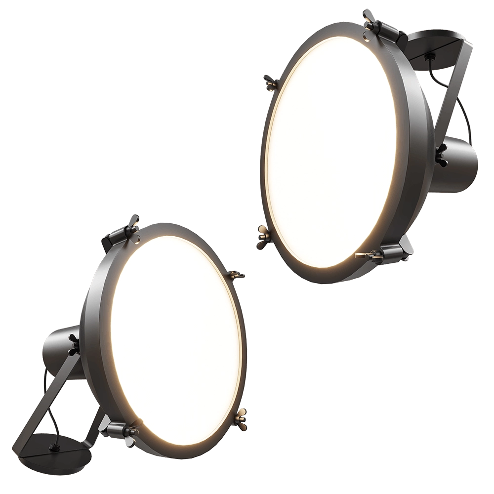 Nemo Lighting - Wall and ceiling lamp Projecteur 365 3D Model