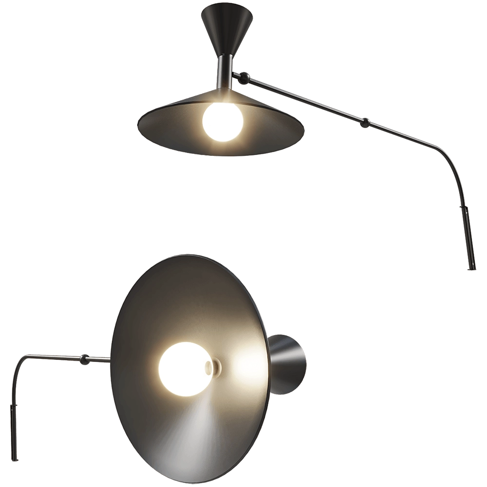 Nemo Lighting - Wall lamp Lampe de Marseille 3D Model