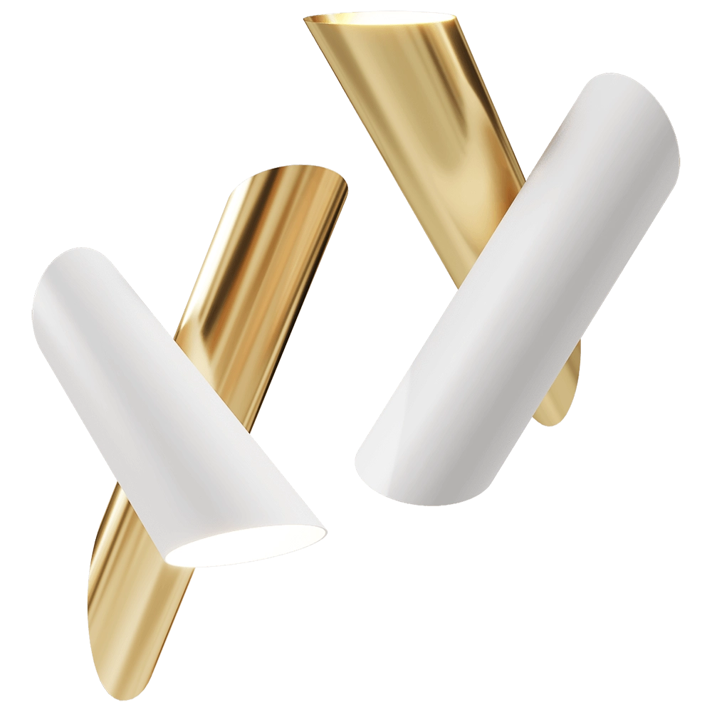 Nemo Lighting - Wall lamp Tube large 3D Model