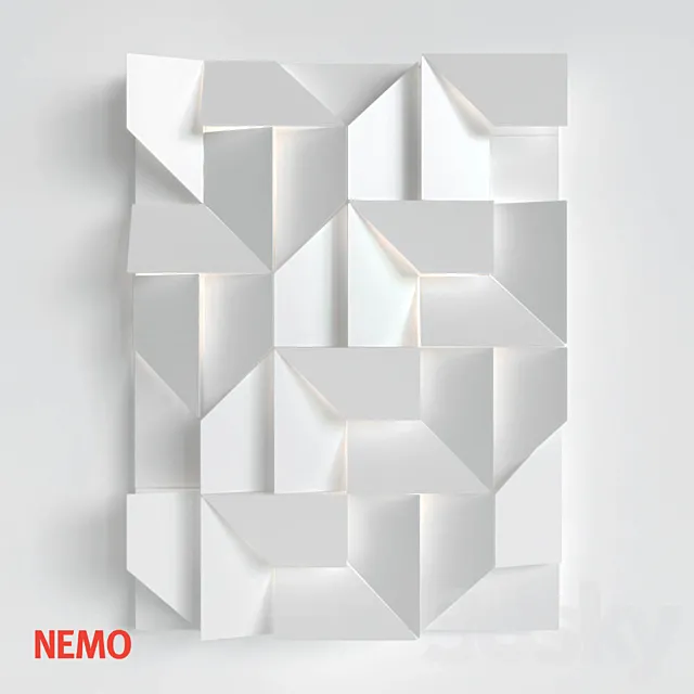 Nemo Wall Shadows Grand 3D Model