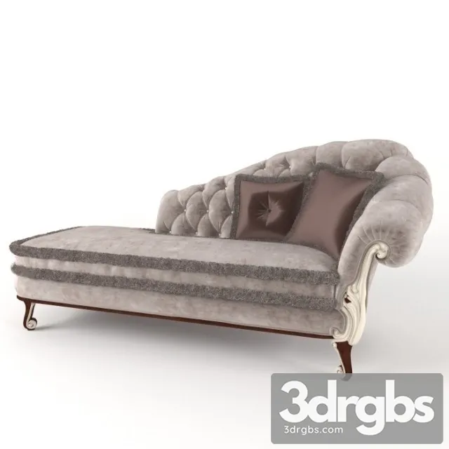 Neo Classic Luxury Sofa 01 3D Model Free