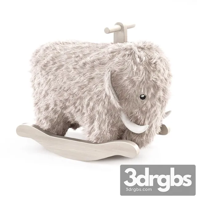 Neo Mammoth Rocking Horse 3D Model Free