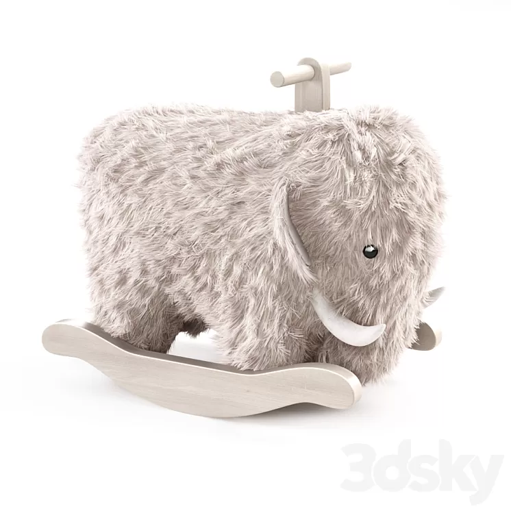 Neo Mammoth Rocking Horse 3D Model