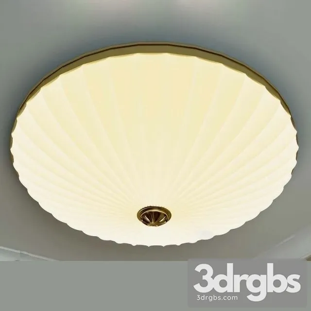 Neoclassic Flush Mount Lighting 3D Model Free