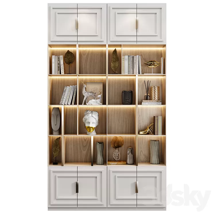 Neoclassical rack 2 3D Model