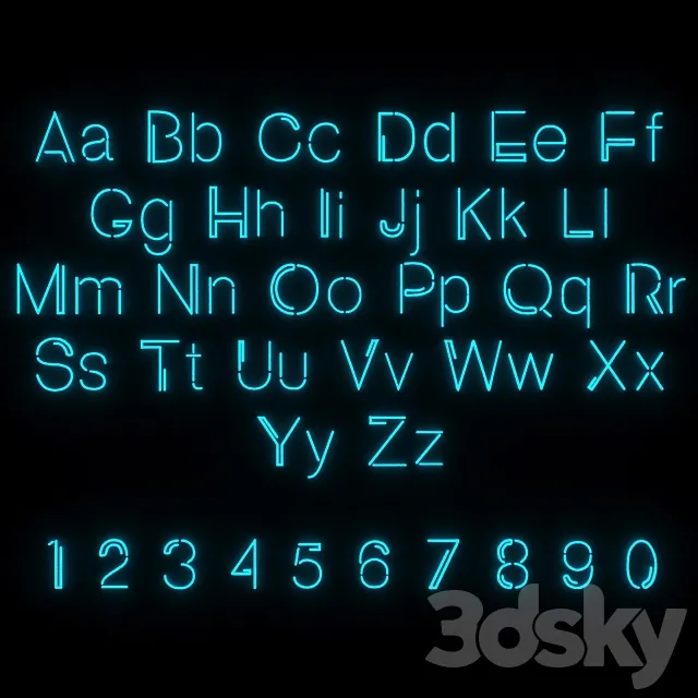 Neon Absolute Sans Latin font Free Download
