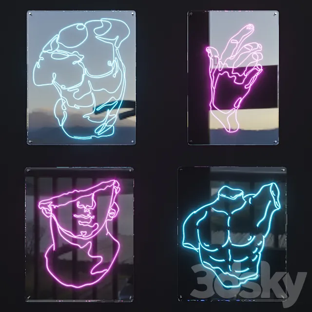 Neon Set 38 Free Download
