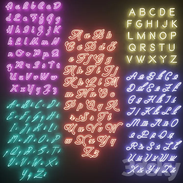 Neon set 4
