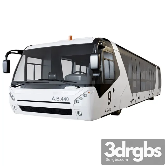 Neoplan airliner bus 3D Model Free