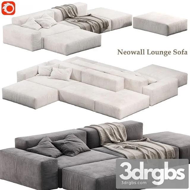 Neowall lounge sofa n2 by livingdivani,