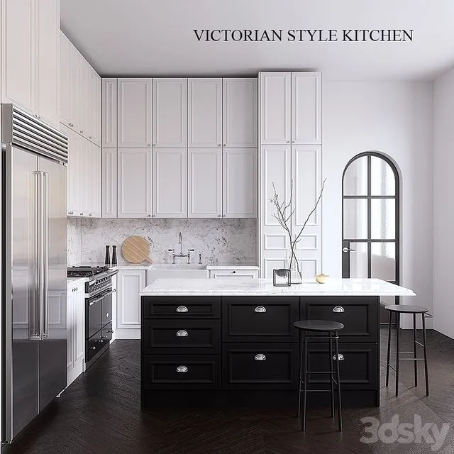 NEPTUNE Chichester Kitchen 3D Model