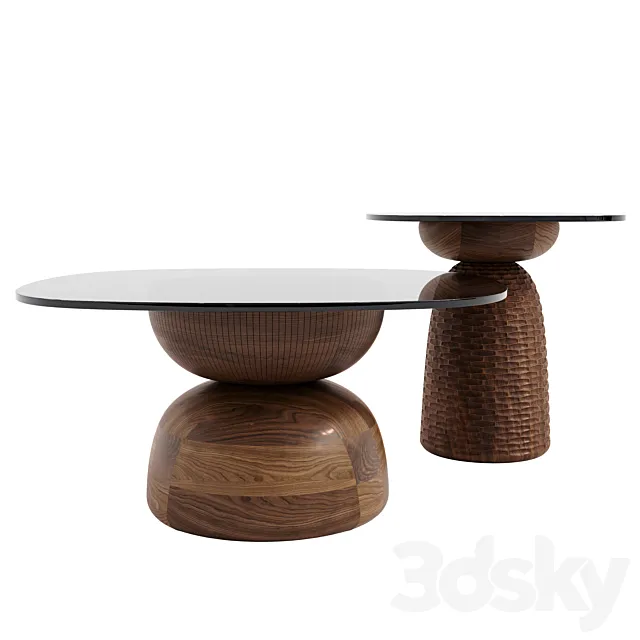 Nera table Monica Forster 3D Model