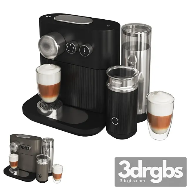 Nespresso expert & milk 2 3D Model Free