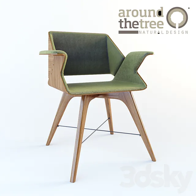 Nest Wings Chair by Around The Tree 3DModel
