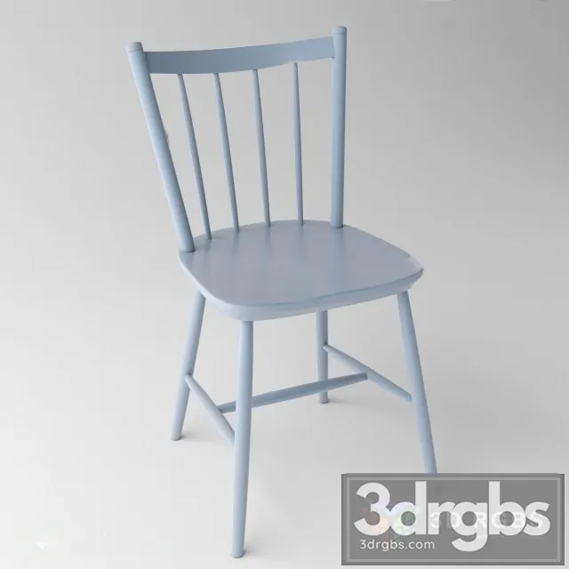 Netfurniture Spindle Side Chair 3D Model Free