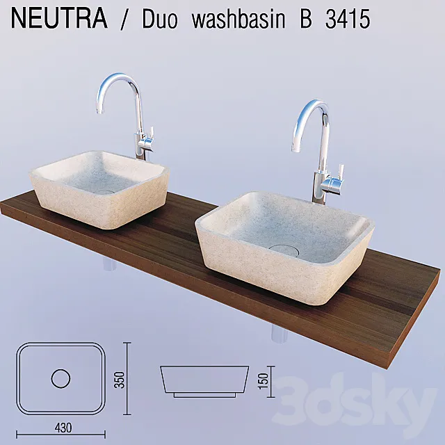 Neutra _ Moon Stone 3D Model