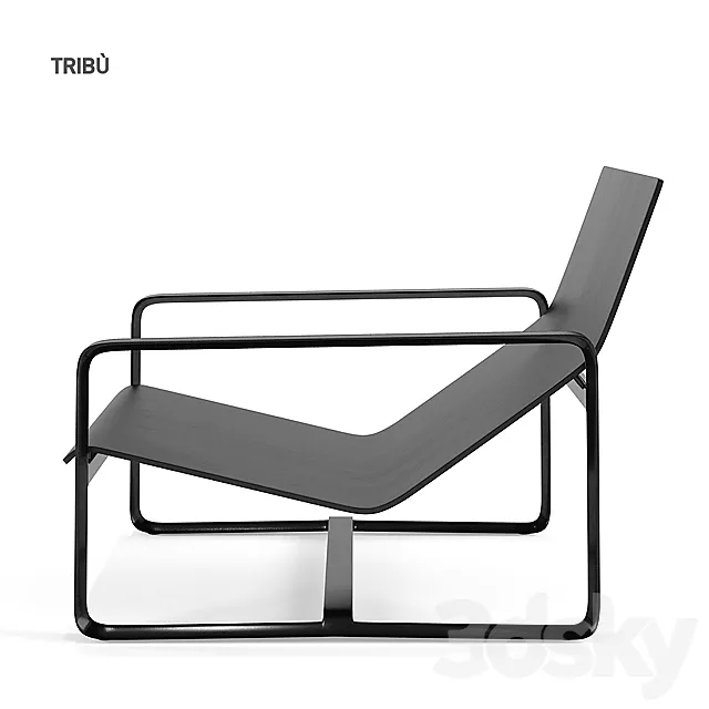 Neutra easy chair 3D Model
