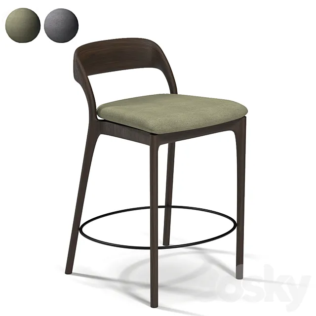 neva bar stool 3DModel