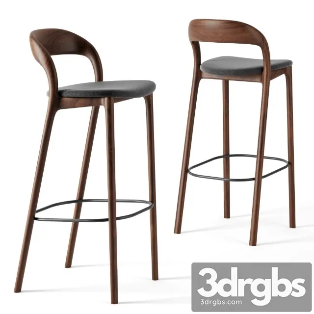 Neva Light Bar Chair by Artisan 3D Model Free