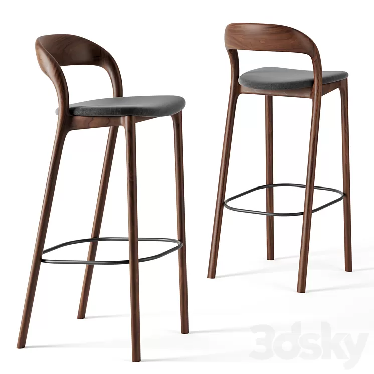 Neva Light Bar chair by Artisan 3D Model