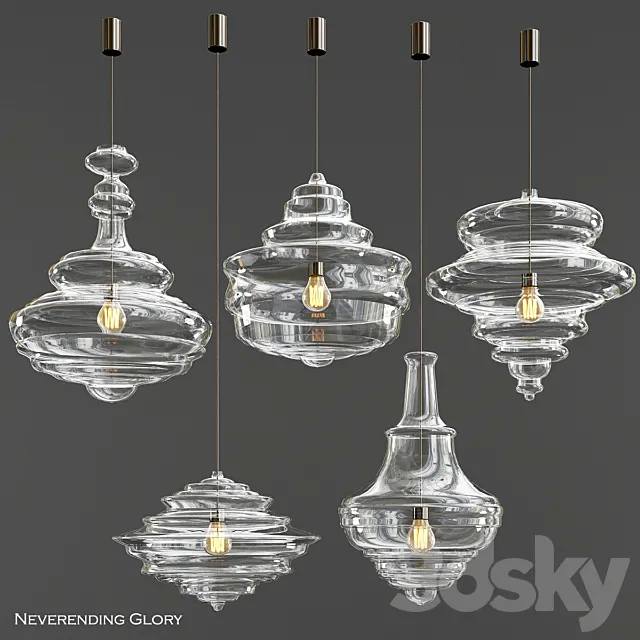 Neverending Glory by LASVIT lighting 3DModel