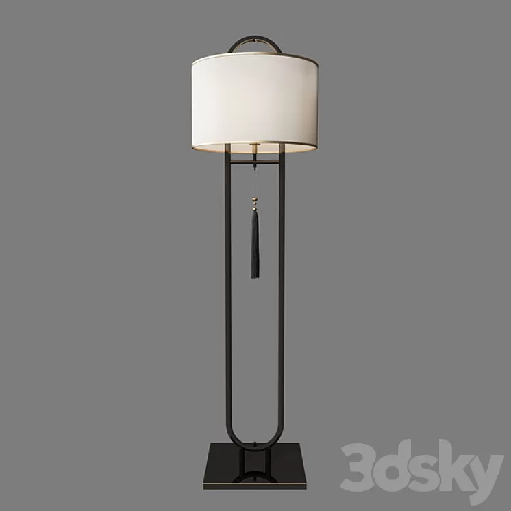 New chinese floor lamp 3D Model