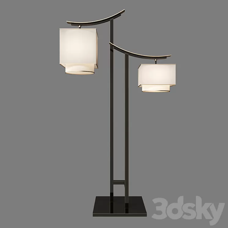 New chinese floor lamp 3D Model