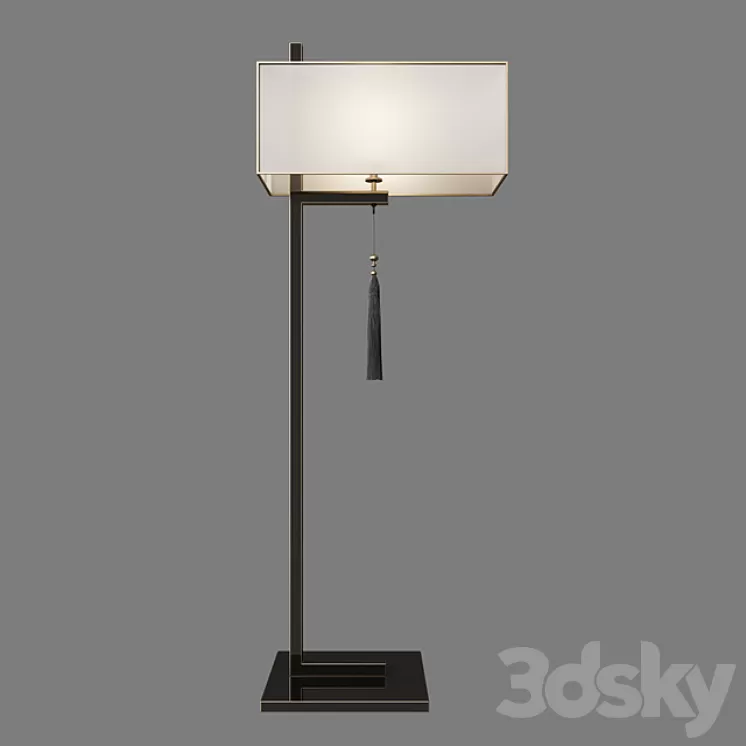 New chinese floor lamp 3D Model