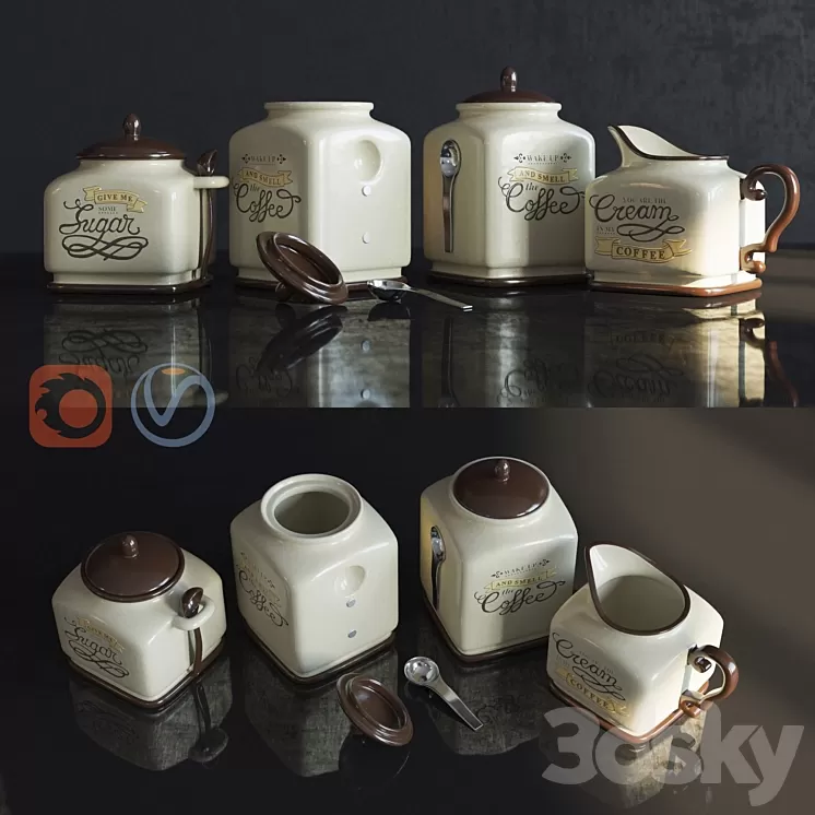 New Coffee Themed Canister