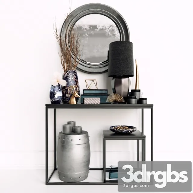 New Decorative Set 3D Model Download