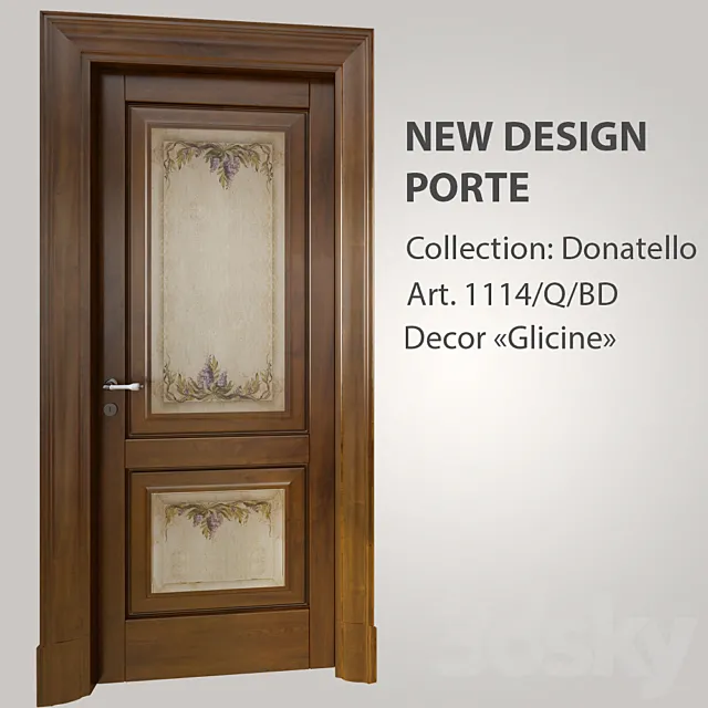 New Design Porte Donatello 3D Model