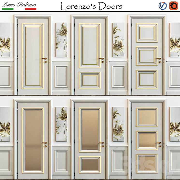 New Design Porte (Lorenzo's Doors) 3D Model