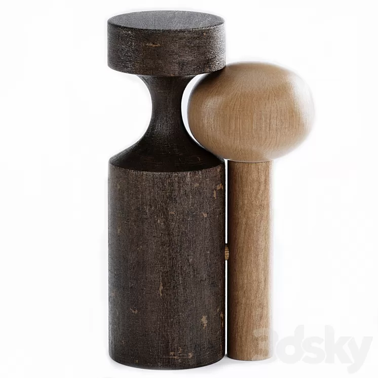 NEW KOKESHI 3D Model