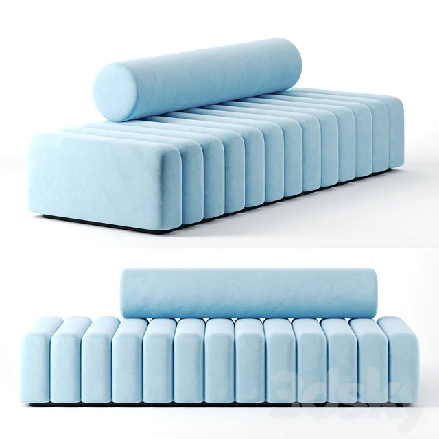 New moon couch by MurrMurr 3DModel