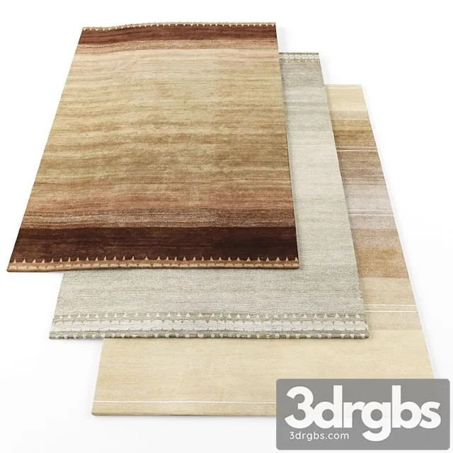 New moon rugs5 3D Model Free