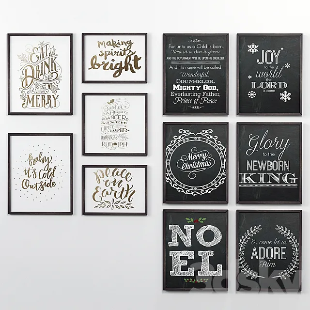 New paintings 3D Model