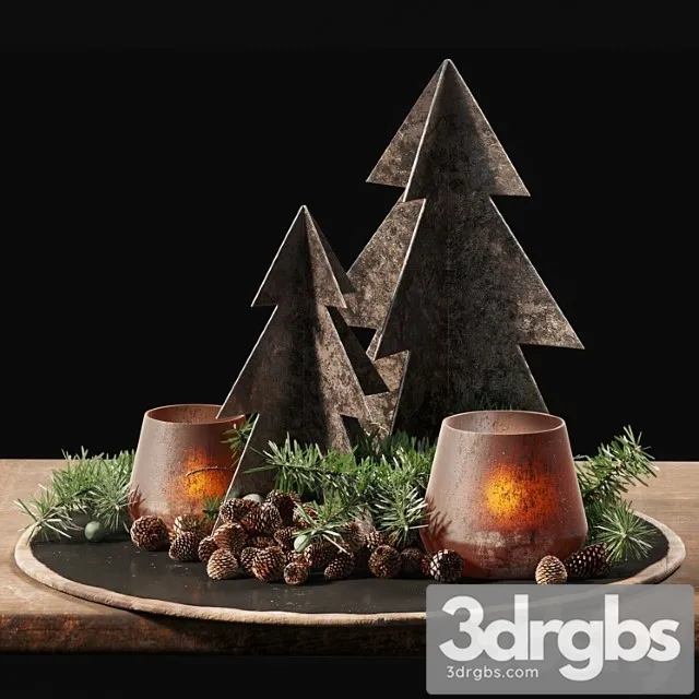 New Year Decor 11 3D Model Free