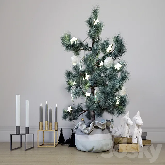 New Year's dream 3D Model