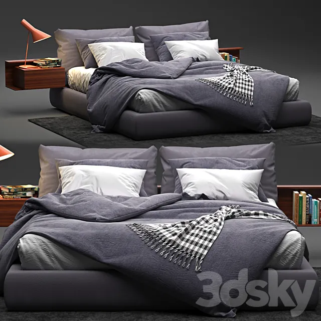 Newbridge Flexform Bed 3DModel