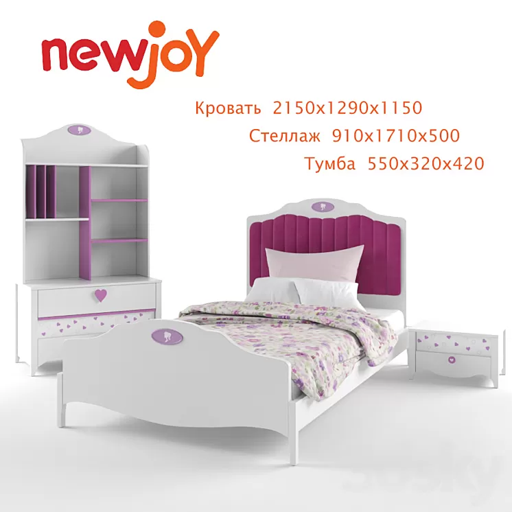 NewJoy Princess 3D Model