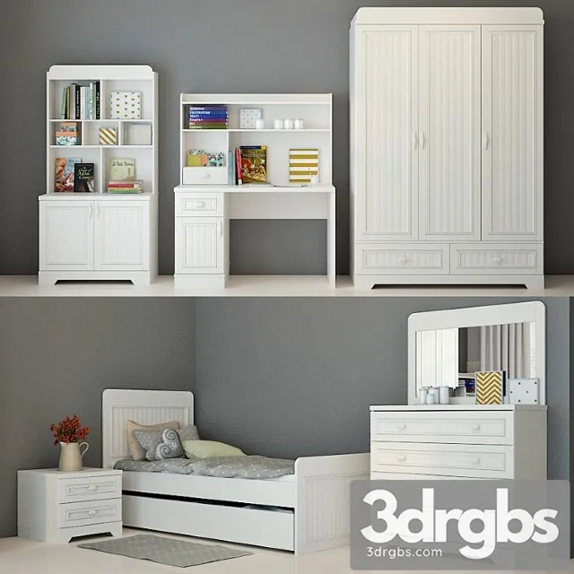 NewJoy White Life Series 3D Model Free