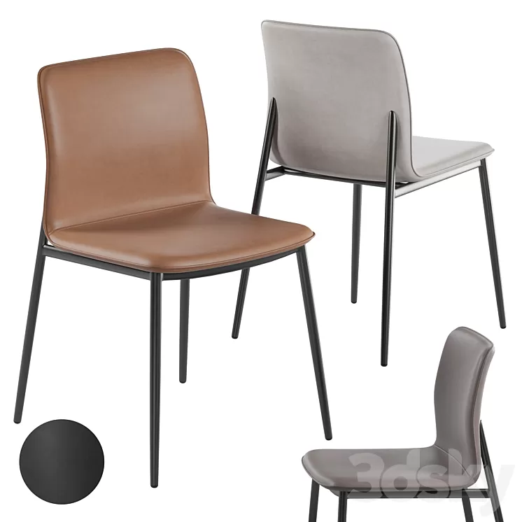 Newport chair Boconcept 3D Model
