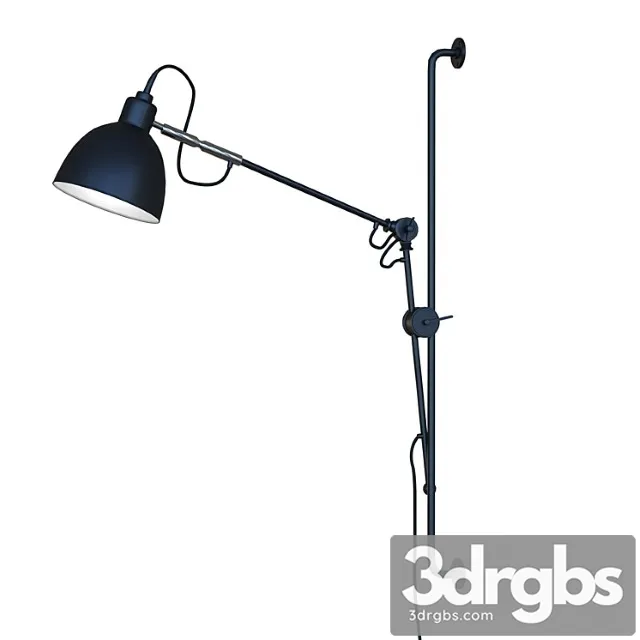 Newrays adjustable antique industrial swing arm wall lamp 3D Model Free