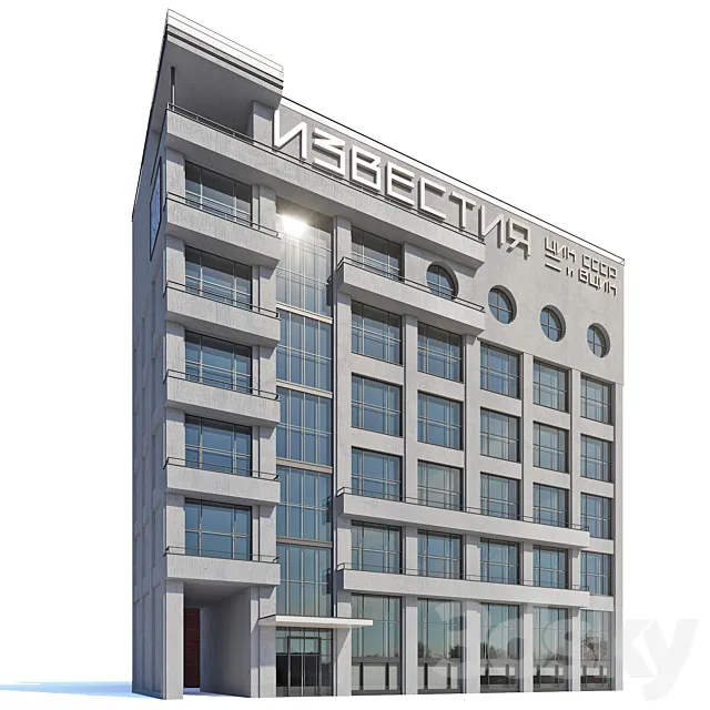 News of the Central Executive Committee of the USSR and the Central Executive Committee 3DModel