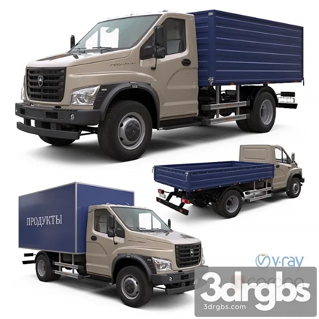 Next gas (short base) 3D Model Free