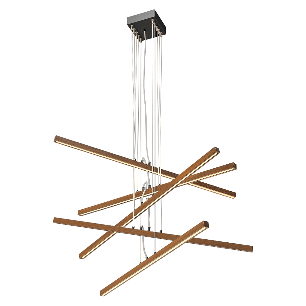 NEXT LEVEL DESIGN STUDIO - Chandelier Cascade 3D Model