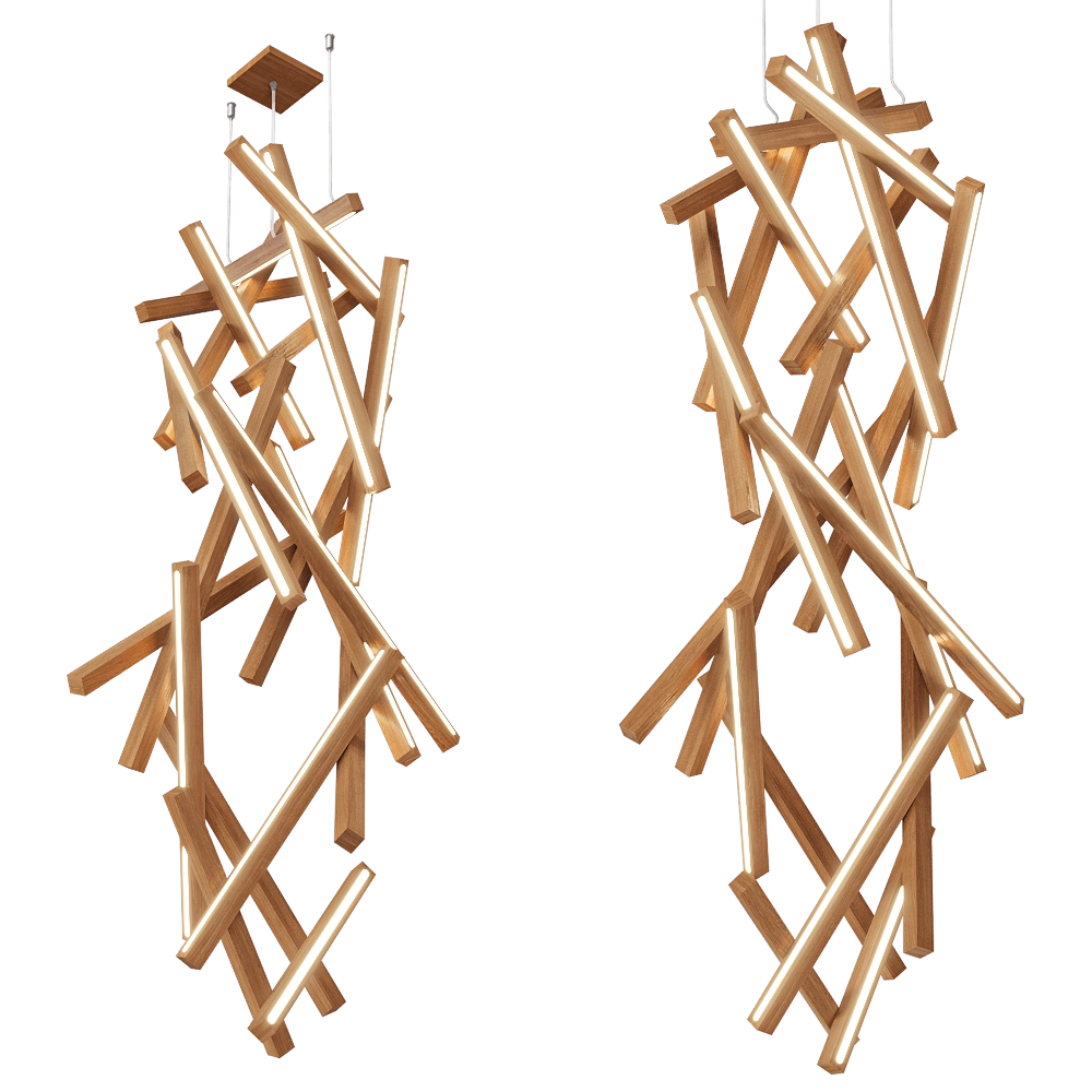 NEXT LEVEL DESIGN STUDIO - Chandelier Genesis 3D Model