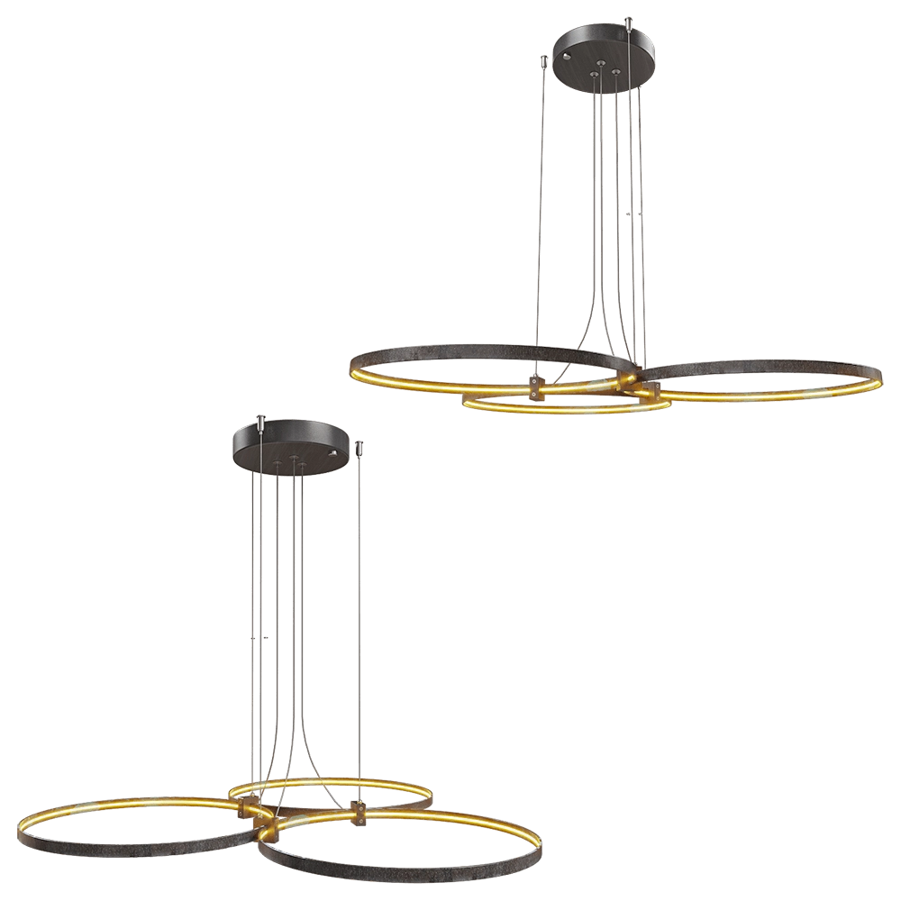 NEXT LEVEL DESIGN STUDIO - Pendant lamp Portal Delta 3D Model