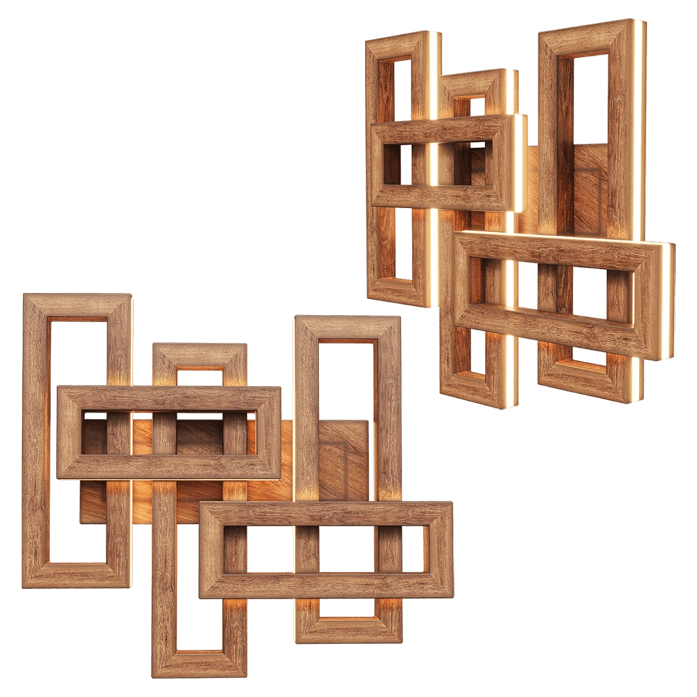 NEXT LEVEL DESIGN STUDIO - Wall lamp Plex 3D Model