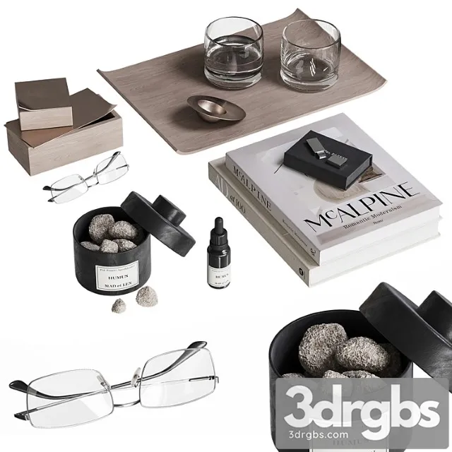 NG6 Decorative Set 3D Model Free